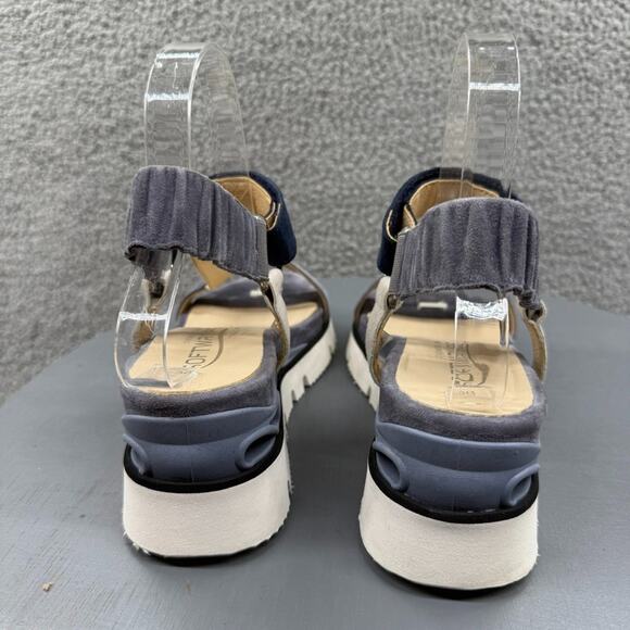 Softwaves Women's Suede Platform Sandal Calipa 02 Size 38, US 7.5-8 - Picture 3 of 15